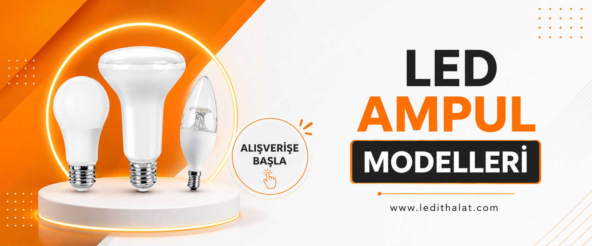 LED AMPULLER