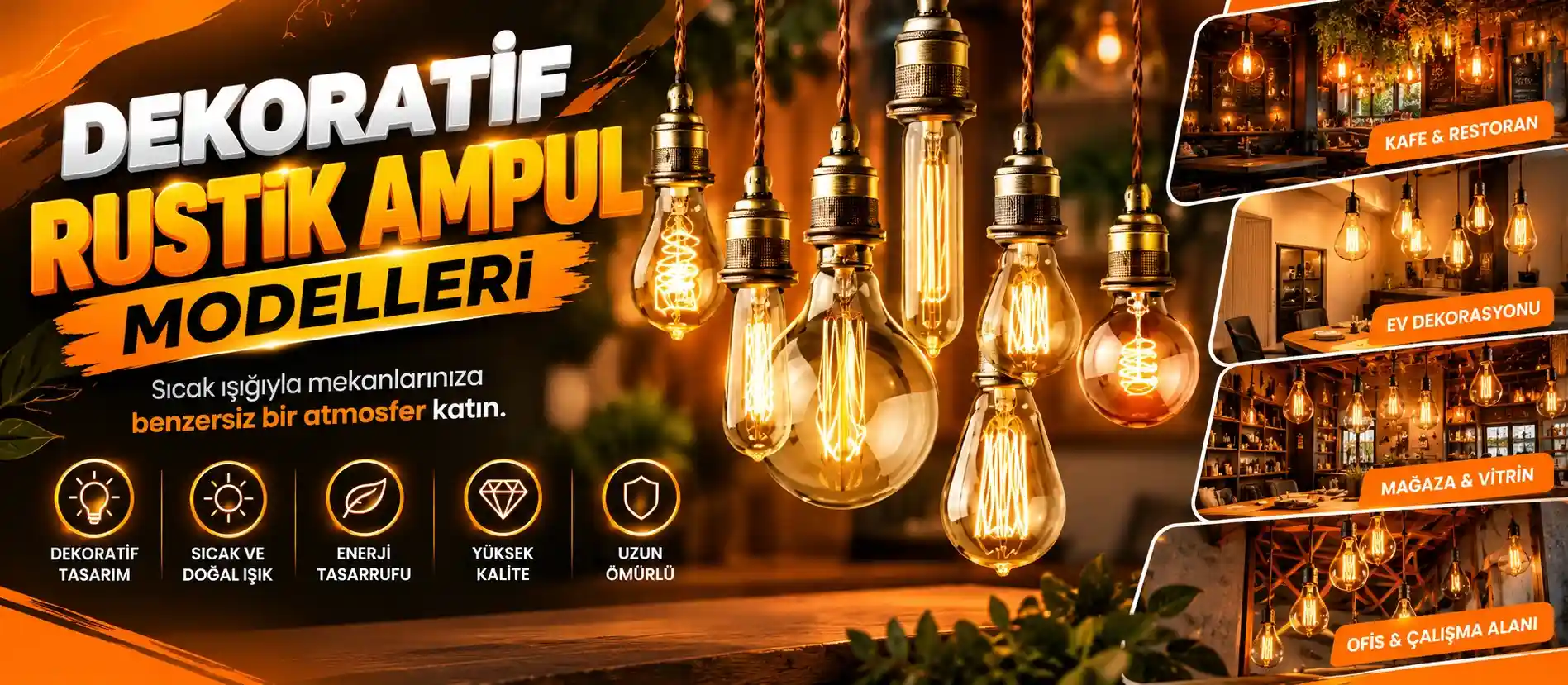 RUSTİK AMPUL