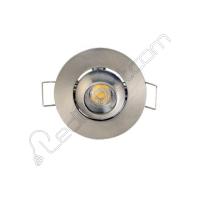 1 Watt Sıva Altı Saten Kasa Manda Gözü Armatür - 10 Adet erk3301