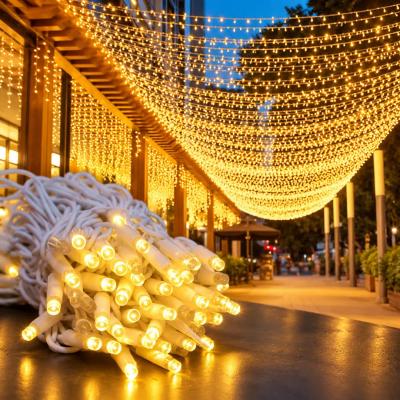 10 Metre Dış Mekan Eklenebilir 100 LED İp LED IP65 Su Geçirmez