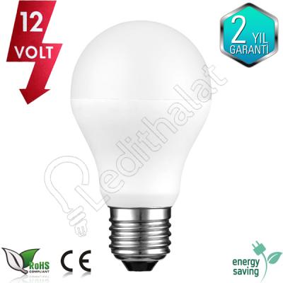 12 Volt 7 Watt Led Ampul - 10 lu