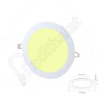 12 Watt Sıva Altı Yuvarlak Gün Işığı Led Panel