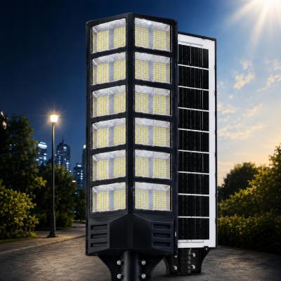 1200W Güneş Enerjili LED Sokak Armatürü IP66 Sensörlü