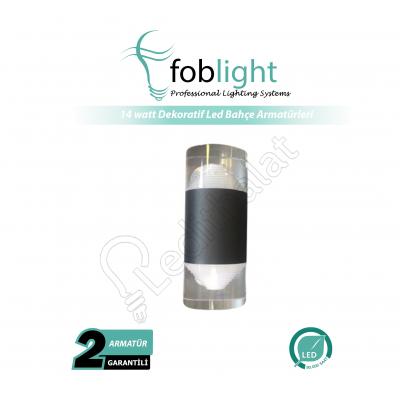 14 Watt Dekoratif Led Bahçe Armatürleri Gün Işığı