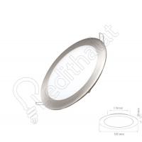 12 Watt Saten Sıva Altı Yuvarlak Beyaz Işık Led Panel