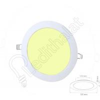 15 Watt Sıva Altı Yuvarlak Gün Işığı Led Panel