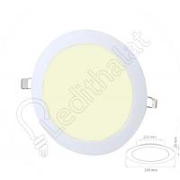 20 Watt Sıva Altı Yuvarlak 4000 Kelvin Led Panel
