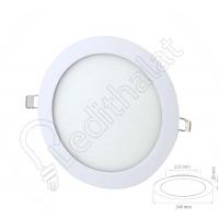20 Watt Sıva Altı Yuvarlak Beyaz Işık Led Panel
