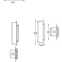 3.5 watt LW422 Sıva Altı Armatür