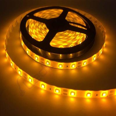 3 Çipli Amber Şerit Led İç Mekan 5 Metre Rulo