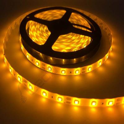 3 Çipli Amber Şerit Led Dış Mekan 5 Metre Rulo