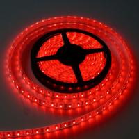 3 Çipli Kırmızı Şerit Led Dış Mekan 5 Metre Rulo