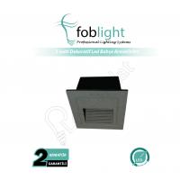 3 Watt Dekoratif Led Bahçe Armatürleri Gün Işığı