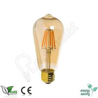 43-4010 E27 Duylu Armut tipi ledli rustik ampul