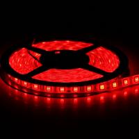 5 Amper Trafo + 3 Çipli Kırmızı Şerit Led Dış Mekan 5 Metre Rulo Set
