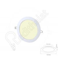 6 Watt Sıva Altı Yuvarlak 4000 Kelvin Led Panel