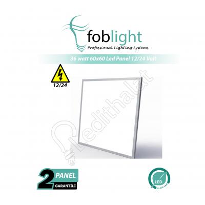 60x60 Sıva Altı 36 Watt Taş Yünü Tavan Led Panel - 2 li