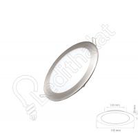 6 Watt Saten Sıva Altı Yuvarlak Beyaz Işık Led Panel