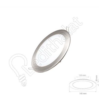 6 Watt Saten Sıva Altı Yuvarlak Beyaz Işık Led Panel