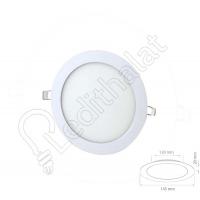 9 Watt Sıva Altı Yuvarlak Beyaz Işık Led Panel - 2 li