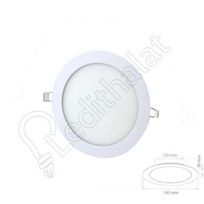 9 Watt Sıva Altı Yuvarlak Beyaz Işık Led Panel - 2 li