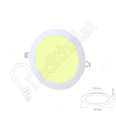9 Watt Sıva Altı Yuvarlak Gün Işığı Led Panel