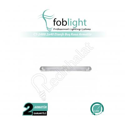 2x40 Etanjlı Boş Kasa Armatür