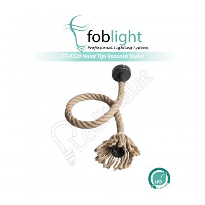 CT-4320 1 Metre Rozanslı Halat Tipi Dekoratif Sarkıt