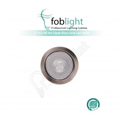 CT-5214S Siyah Kasa Urla Led Aplik