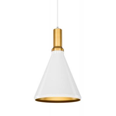 Cata CT-8209 Dekoratif Sarkıt Armatür (Beyaz + Gold Duy + 25,5CM)