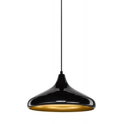 Cata CT-8245 Dekoratif Sarkıt Armatür (Parlak Siyah + Sarı + 36CM)