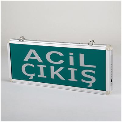 Cata CT-9176 Exıt Çıkış Armatürü 3 Saat Akülü 