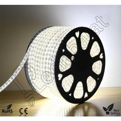 Şerit Led 220 Volt 3 Çipli 100 Mt Rulo Beyaz Işık Dış Mekan
