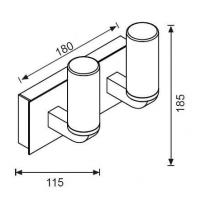 Jüpiter EV022 Dekoratif Banyo Aplik