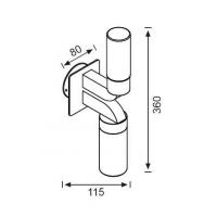 Jüpiter EV023 Dekoratif Banyo Aplik