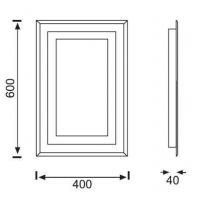 Jüpiter EV304 Dekoratif Led'li Ayna