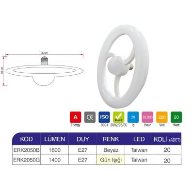 Erk 20 Watt Simit Ampul