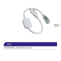 ERK 220 Volt Hortum Led Fişi - 5 li - ERK2000MK