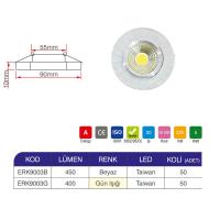 Erk Didim 5 Watt Kesme Cam Spot - 2 Lİ