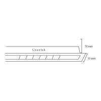 Goya 90W SAPL-192 SAPL Sıva Altı Linear Armatür
