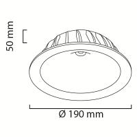 Goya GY-3038-30 28W Cob Ledli Mağaza Armatür