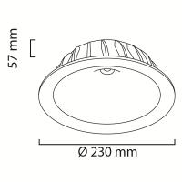 Goya GY-3038-40 36W Cob Ledli Mağaza Armatür