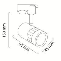 Goya GY-3586-8 8 Watt Ledli Ray Spot
