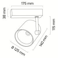 Goya GY-3626-42 42 Watt Ledli Ray Spot