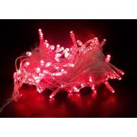 10 Metre Hareketli 100 Ledli İç Mekan IP44 Kırmızı İp Led 
