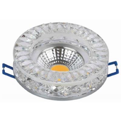 K2 Kristal Spot Beyaz Cam 3+2 5 Watt KKS158
