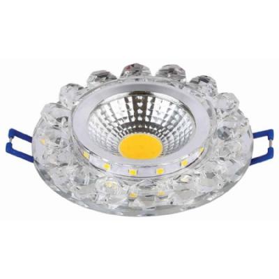 K2 Kristal Spot Beyaz Cam 3+2 5 Watt KKS160
