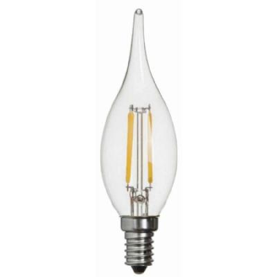 K2 Led Flamanlı Kıvrık Buji Ampul KES498