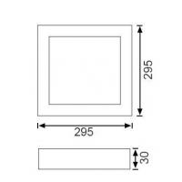 Jüpiter LC458 Dekoratif Sıva Üstü Panel Gün Işığı