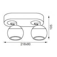 Jüpiter LC476 Dekoratif Led Tavan Armatürü
